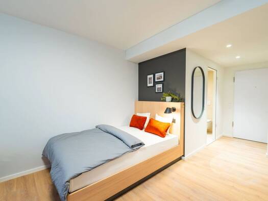 Wohnung zur Miete 820 € 1 Zimmer 24 m² Lenore-Volz-Straße 11 Bad Cannstatt Stuttgart 70372