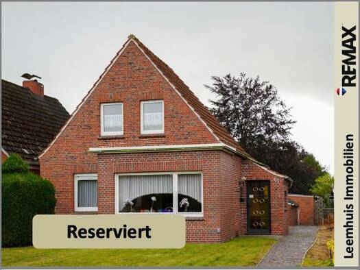 Einfamilienhaus zum Kauf 85.000 € 5 Zimmer 72,2 m² 1.573 m² Grundstück Holthusen Weener 26826