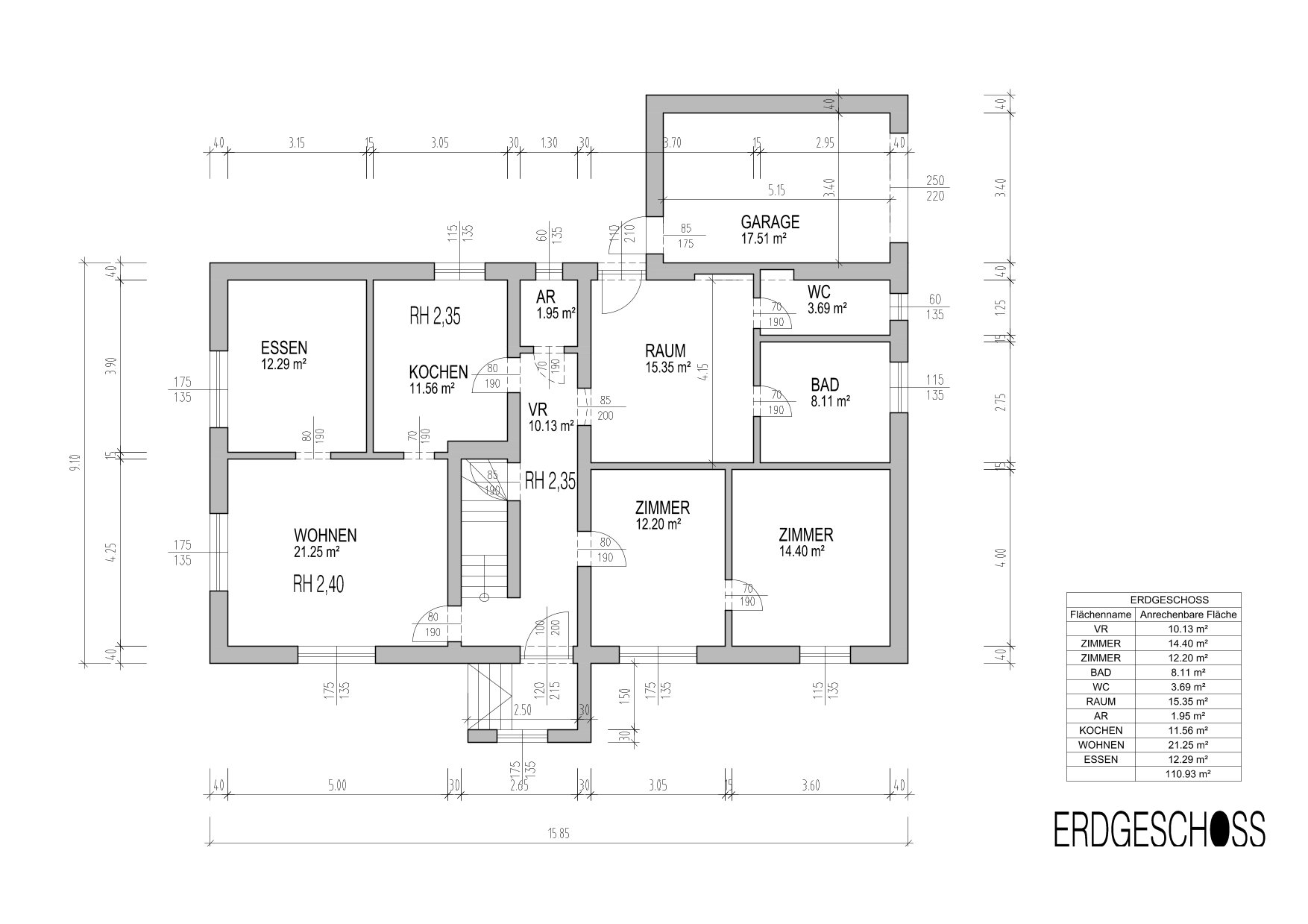 Einfamilienhaus zum Kauf 248.000 € 8 Zimmer 222 m²<br/>Wohnfläche 785 m²<br/>Grundstück Bachstraße 3 Enzenkirchen 4761