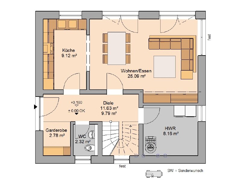 Einfamilienhaus zum Kauf 580.700 € 4 Zimmer 106 m²<br/>Wohnfläche 593 m²<br/>Grundstück Heppenberg Lohmar 53797