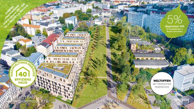 Wohnung zum Kauf - Neubau provisionsfrei 644.760 € 3 Zimmer 119,4 m² 1. Geschoss frei ab 31.12.2027 Zentrum-Süd Leipzig 04107