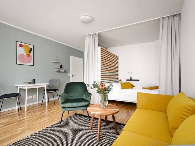 Studio zur Miete Wohnen auf Zeit 1.940 € 1 Zimmer 41 m² frei ab 07.07.2026 Prenzlauer Berg Berlin 10119