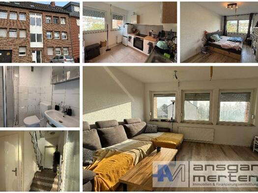 Wohnung zum Kauf 97.000 € 47 m² 2. Geschoss Spielhofstraße 16 Rahser Viersen 41748