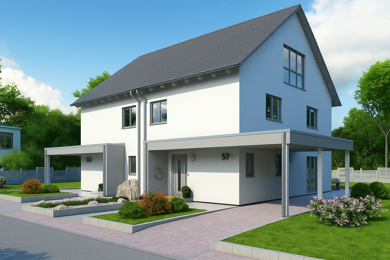Doppelhaushälfte zur Miete - Neubau 2.200 € 4 Zimmer 121 m² 302 m² Grundstück Inrath Krefeld 47803