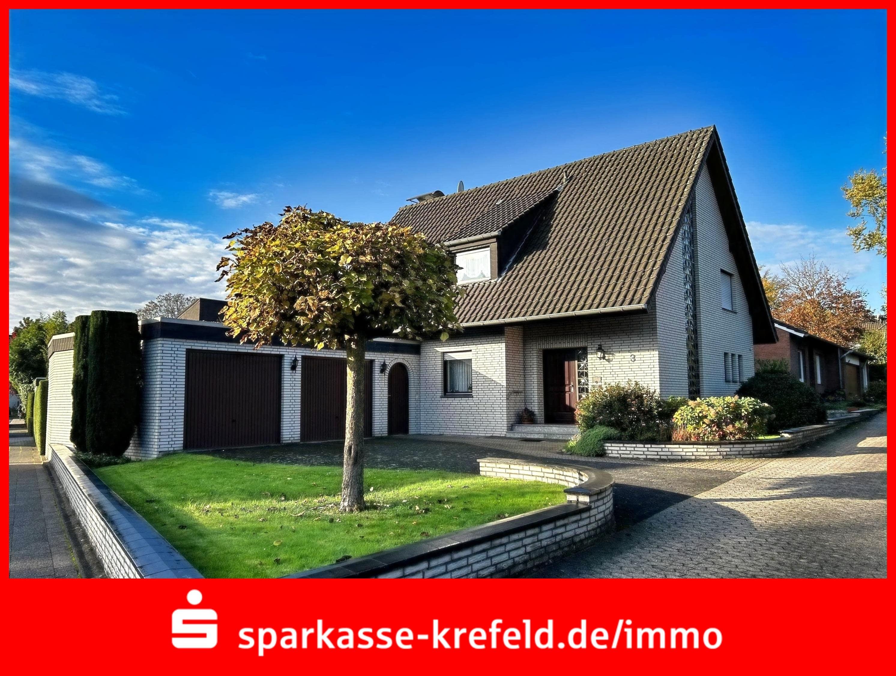 Einfamilienhaus zum Kauf 665.000 € 5 Zimmer 150 m²<br/>Wohnfläche 615 m²<br/>Grundstück ab sofort<br/>Verfügbarkeit Traar - West Krefeld 47802