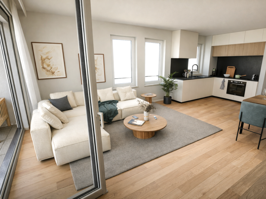 Wohnung zum Kauf - Neubau provisionsfrei als Kapitalanlage geeignet 544.000 € 3 Zimmer 74,3 m² teilbar ab 74,3 m² Breite Straße 15 Nufringen 71154