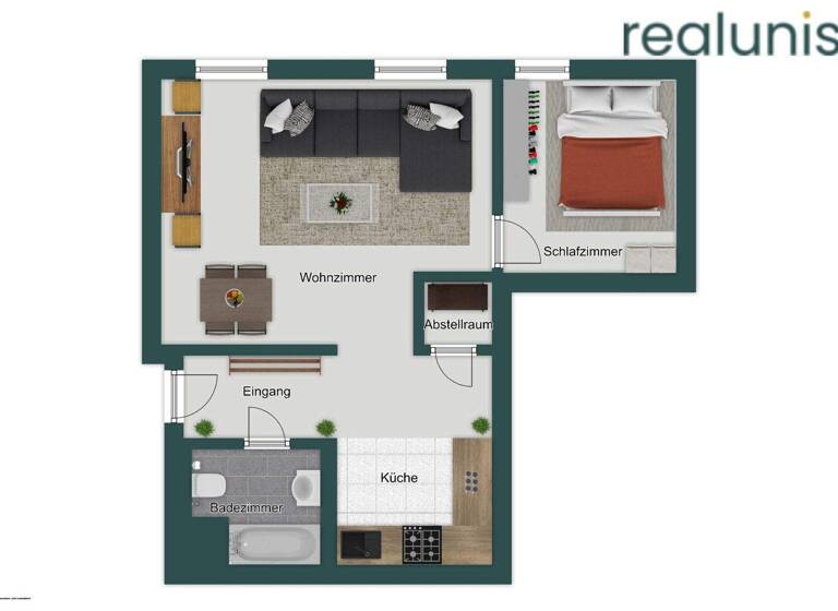 Wohnung zum Kauf 199.000 € 2 Zimmer 49,4 m² Neckarau Mannheim 68199