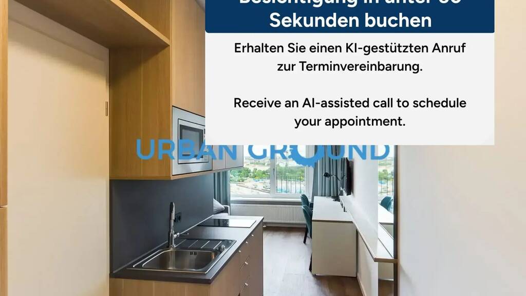 Studio zur Miete 894 € 1 Zimmer 22,4 m² 15. Geschoss frei ab 01.05.2026 Lehrter Straße Moabit Berlin 10557