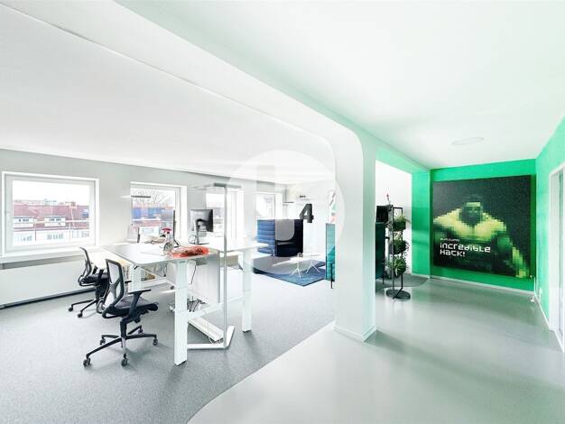Bürogebäude zur Miete provisionsfrei 21 € 1.061 m² Bürofläche teilbar ab 244 m² Eimsbüttel Hamburg 20357