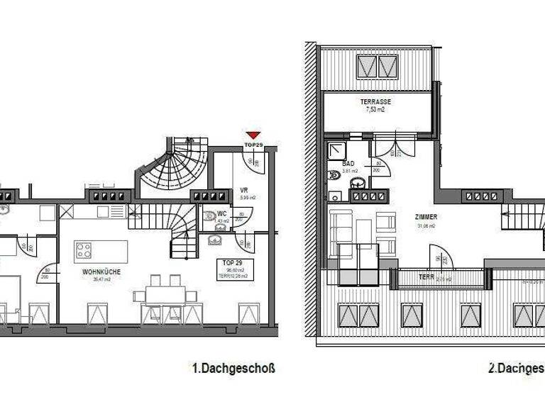 Wohnung zum Kauf - Erstbezug 760.000 € 3 Zimmer 96,6 m² Wien,Alsergrund 1090