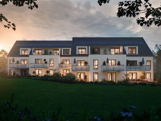 Wohnung zum Kauf - Neubau provisionsfrei als Kapitalanlage geeignet 439.900 € 3 Zimmer 72,8 m² Hermann-Löns-Straße 8 Zirndorf 90513