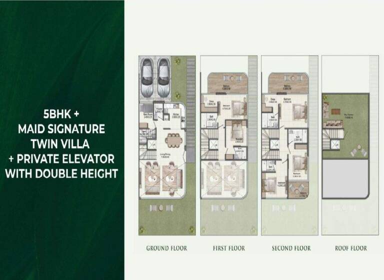 Villa zum Kauf - Erstbezug provisionsfrei 1.620.441 € 6 Zimmer 367 m² 232,3 m² Grundstück Dubai