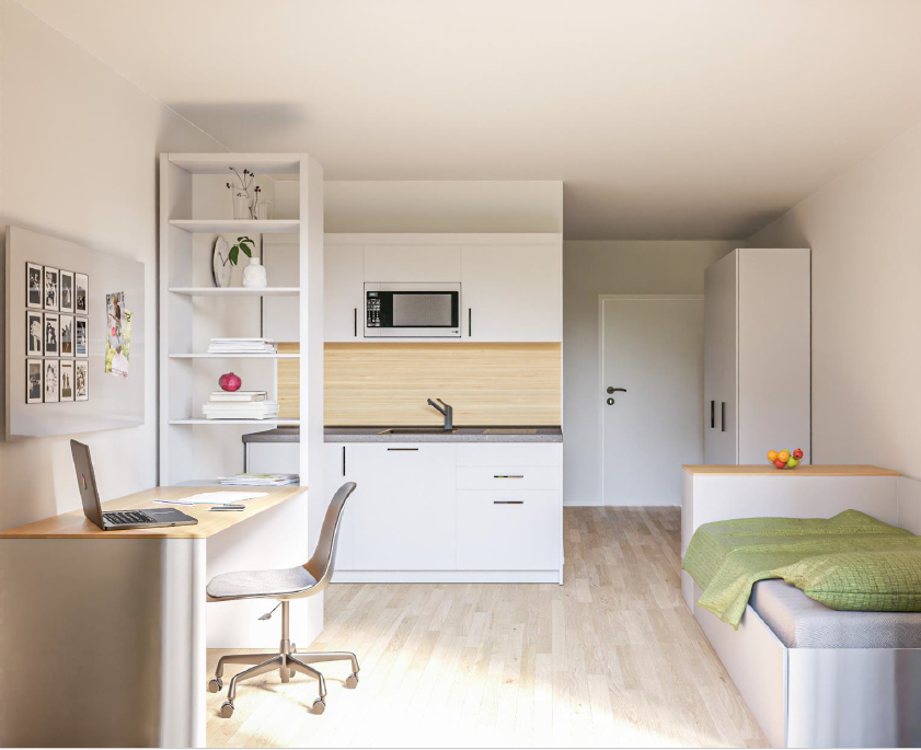 Wohnung zum Kauf 178.001 € 1 Zimmer 22,4 m²<br/>Wohnfläche 1.<br/>Geschoss 31.10.2026<br/>Verfügbarkeit Conradtystr. 1a Katzwanger Straße Nürnberg 90441