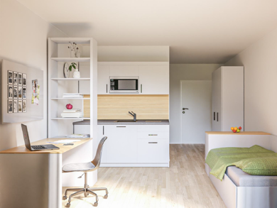 Wohnung zum Kauf 178.001 € 1 Zimmer 22,4 m² 1. Geschoss frei ab 31.10.2026 Conradtystr. 1a Gibitzenhof Nürnberg 90441