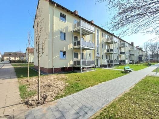 Wohnung zur Miete 699 € 4 Zimmer 65,5 m² frei ab sofort Stettiner Str. 13 Innenstadt Minden 32427