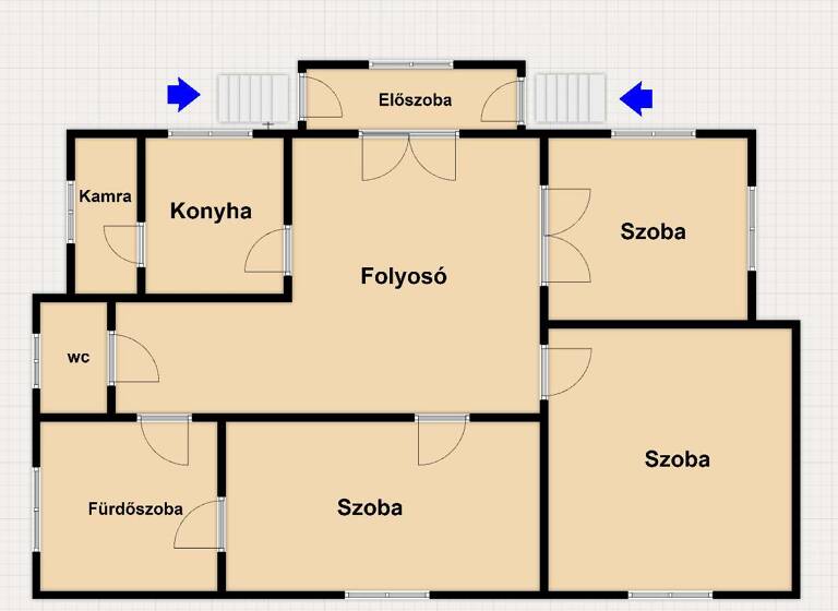 Einfamilienhaus zum Kauf 65.000 € 3 Zimmer 98 m² 746 m² Grundstück frei ab sofort Kaposvár