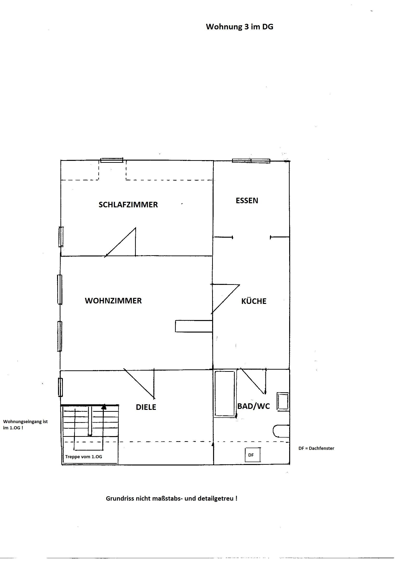 Wohnung zur Miete 440 € 2 Zimmer 56 m²<br/>Wohnfläche 2.<br/>Geschoss Reinhardtstraße Saalfeld Saalfeld/Saale 07318