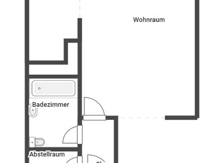 Wohnung zur Miete 479 € 2 Zimmer 45,4 m² 12. Geschoss frei ab 06.05.2026 Bayernplatz 8 Neustadt-Stadt Neustadt an der Weinstraße 67433