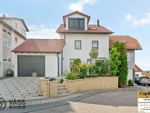 Doppelhaushälfte zum Kauf 898.000 € 6 Zimmer 249 m² 369 m² Grundstück Schluchtern Leingarten 74211