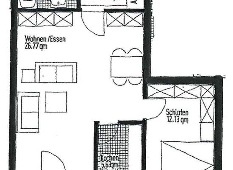 Wohnung zum Kauf als Kapitalanlage geeignet 145.000 € 2 Zimmer 55 m²<br/>Wohnfläche Laubegast Dresden 01279
