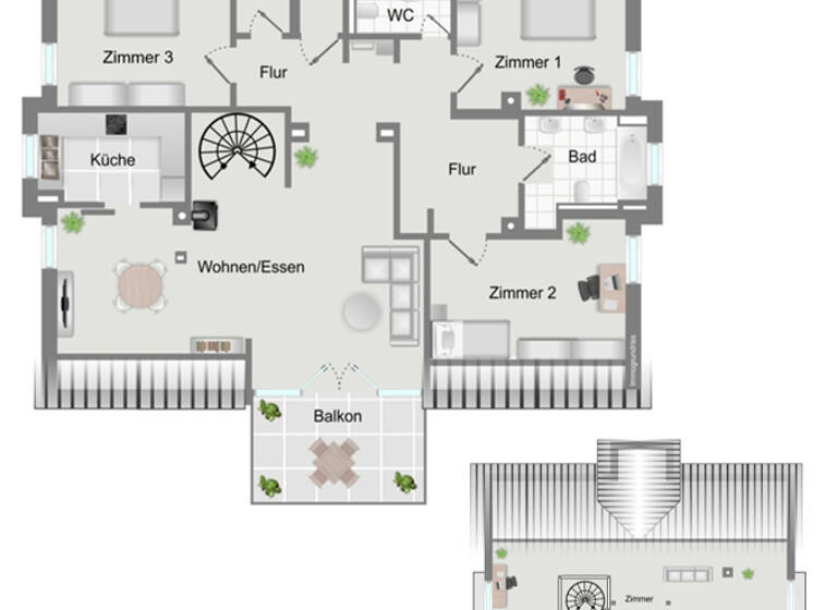 Maisonette zum Kauf 398.500 € 5 Zimmer 158 m² Graben 86836