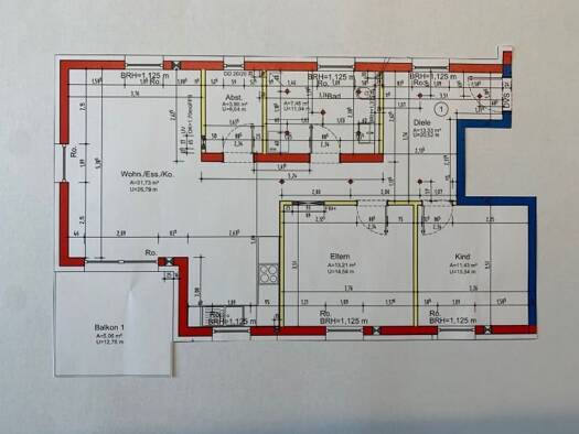 Wohnung zur Miete 1.350 € 3 Zimmer 84,2 m² frei ab 01.10.2026 Bollendorfer Straße 34 A Echternacherbrück 54668