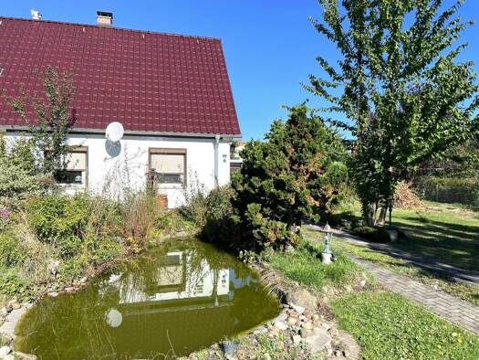 Doppelhaushälfte zum Kauf 349.000 € 4 Zimmer 98 m² 1.080 m² Grundstück frei ab sofort Kaditz Dresden 01139