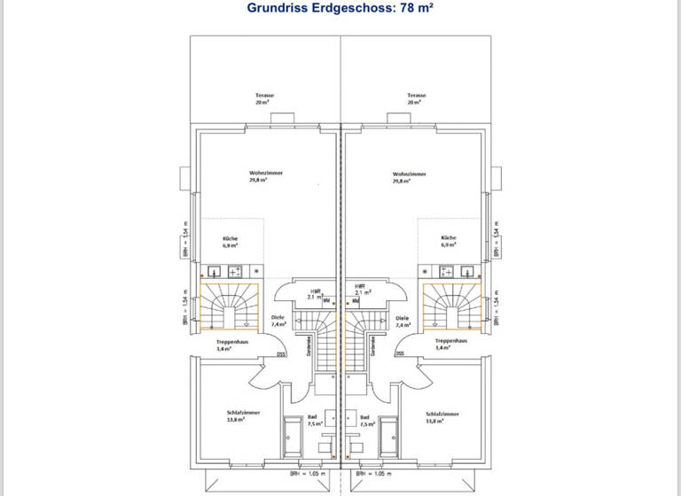Maisonette zur Miete 2.204 € 3 Zimmer 116 m² Osdorf Hamburg / Osdorf 22549
