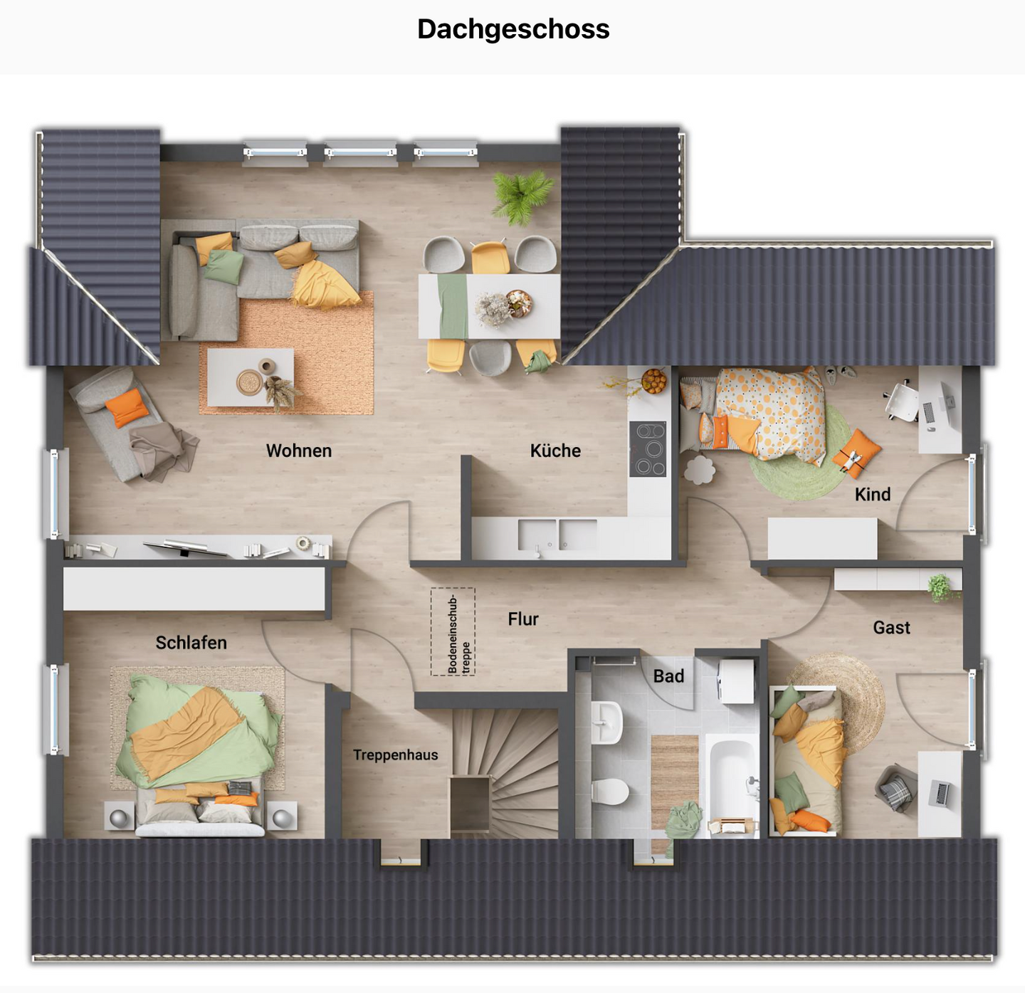 Immobilie in Bad Berneck im Fichtelgebirge - Town & Country Domizil 192 – Zweifamilienhaus / Einliegerwohnung möglich | Grundstück 959 m² in Bad Berneck i.F. - Bild 3