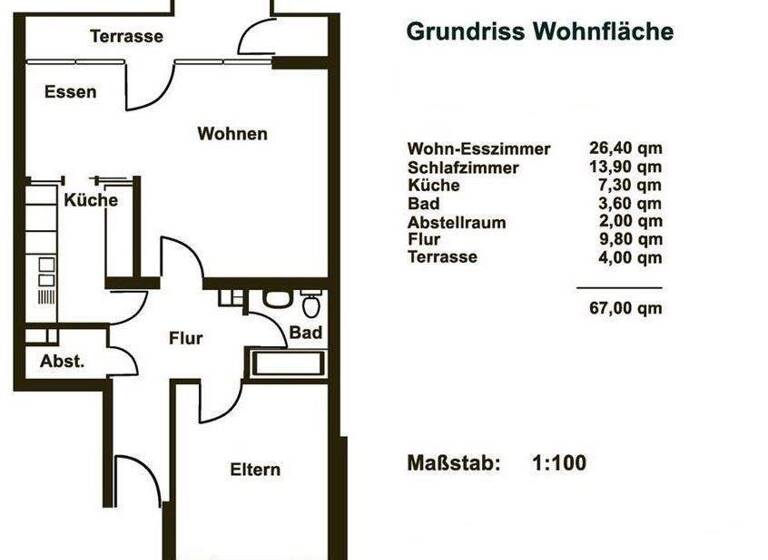 Wohnung zum Kauf als Kapitalanlage geeignet 284.000 € 2 Zimmer 67 m² Schnelsen Hamburg 22459