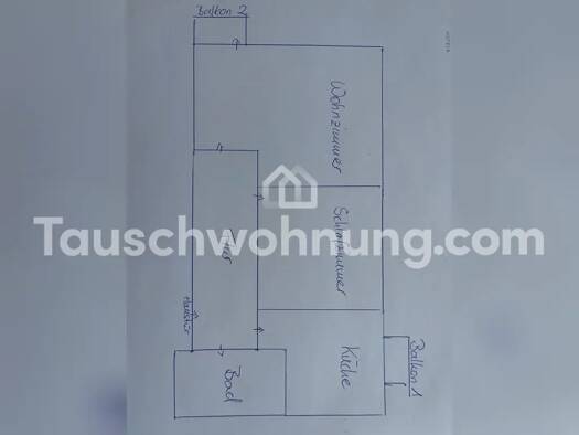 Wohnung zur Miete Tauschwohnung 500 € 2 Zimmer 69 m² 1. Geschoss Cotta Dresden 01157