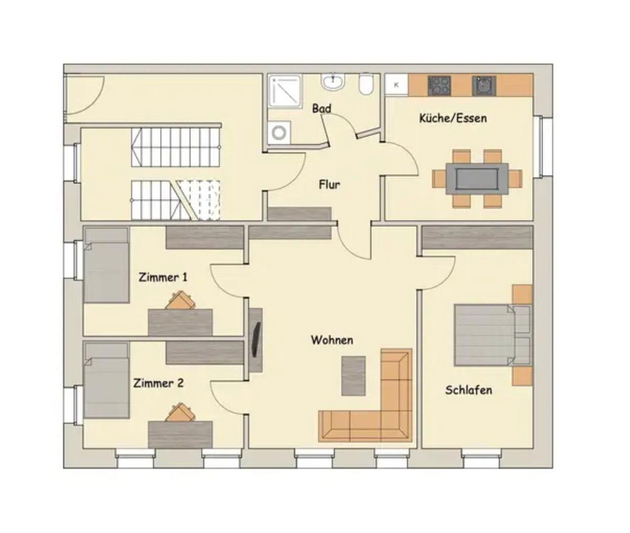 Wohnung zur Miete 990 € 4 Zimmer 103 m²<br/>Wohnfläche EG<br/>Geschoss Sigmaringen Sigmaringen 72488