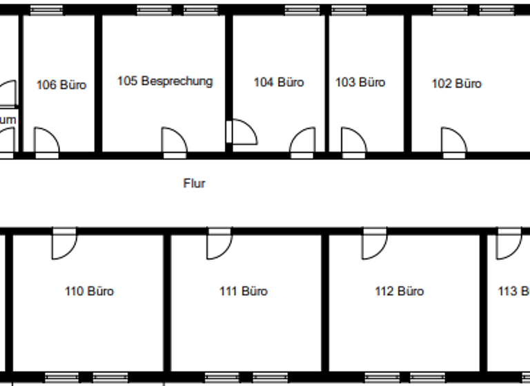 Einzelbüro zur Miete provisionsfrei 12,50 € 1 Zimmer 22,6 m² Bürofläche Bad Segeberg 23795