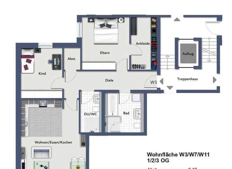 Wohnung zum Kauf - Erstbezug 650.000 € 3 Zimmer 101,2 m² Äußere Sulzbacher Straße 145 St Jobst Nürnberg 90491