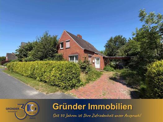 Einfamilienhaus zum Kauf 99.000 € 4 Zimmer 90 m² 807 m² Grundstück Bingum Leer (Ostfriesland) 26789