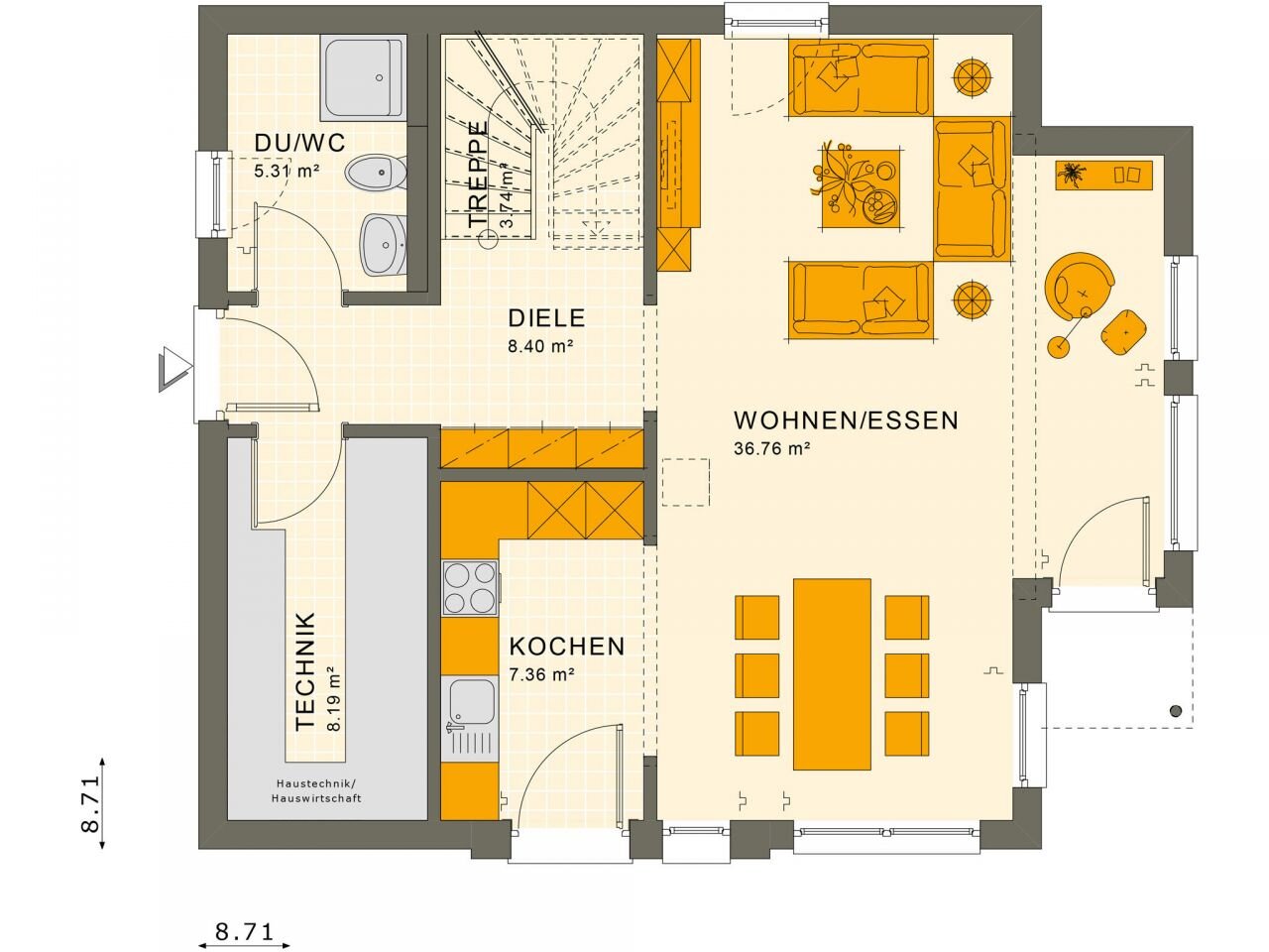 Einfamilienhaus zum Kauf provisionsfrei 397.974 € 5 Zimmer 125 m²<br/>Wohnfläche 618 m²<br/>Grundstück 01.02.2026<br/>Verfügbarkeit Herold 56368