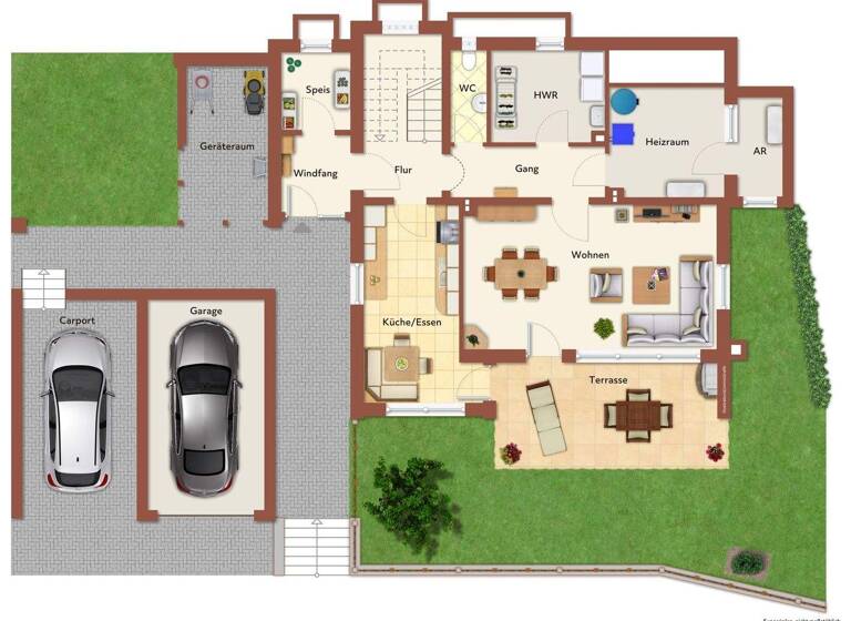 Einfamilienhaus zum Kauf 360.000 € 6 Zimmer 161 m² 764 m² Grundstück Pfarrkirchen 84347