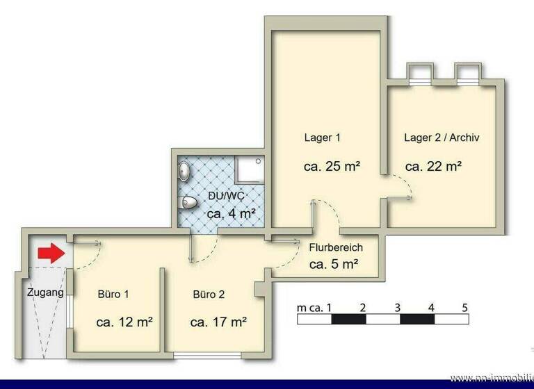 Bürofläche zur Miete 600 € 1 Zimmer Kirchzarten 79199