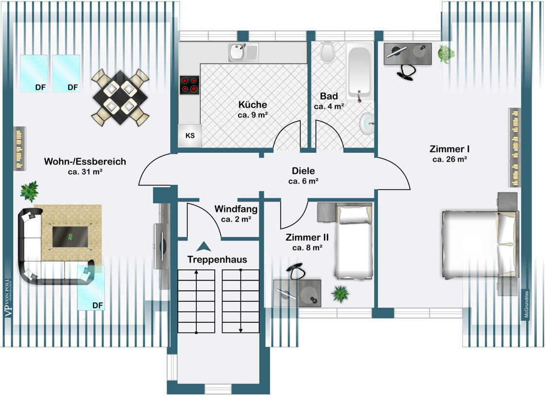 Wohnung zur Miete 1.100 € 3 Zimmer 72 m²<br/>Wohnfläche Zeilsheim Frankfurt am Main 65931