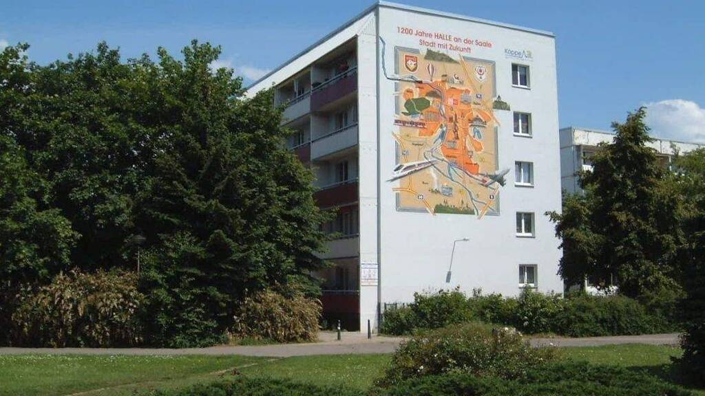 Wohnung zur Miete 385 € 3 Zimmer 59,1 m² 5. Geschoss frei ab sofort Malvenweg 5 Nördliche Neustadt Halle (Saale) 06122