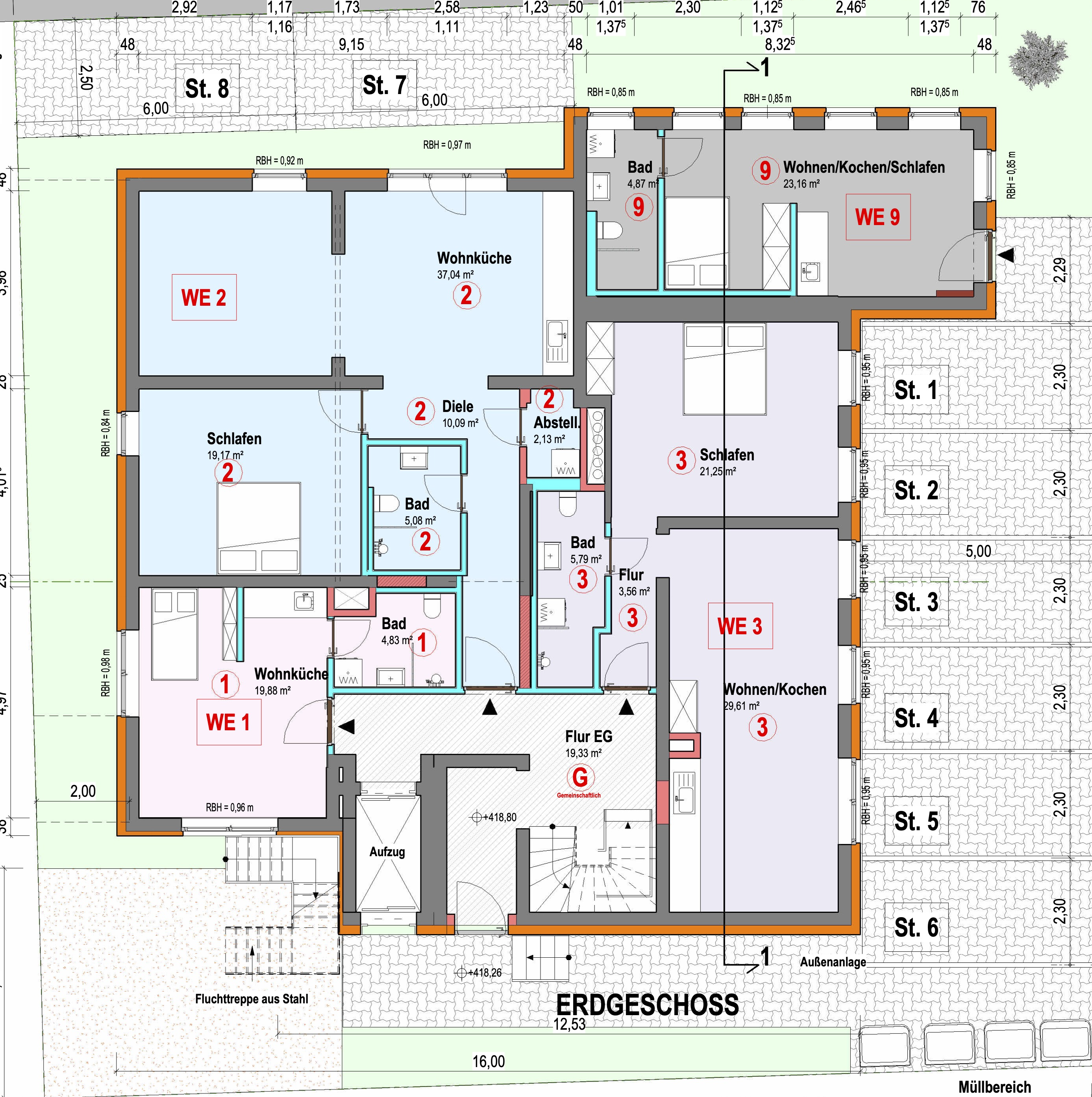 Wohnung zum Kauf provisionsfrei 389.000 € 2 Zimmer 84 m²<br/>Wohnfläche 01.01.2025<br/>Verfügbarkeit Neckarhausen Edingen-Neckarhausen 68535