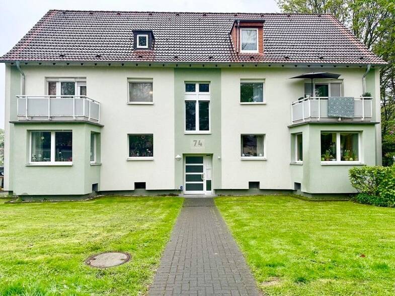 Wohnung zur Miete 735 € 3 Zimmer 81,5 m² Dachgeschoss frei ab 02.08.2025 Lilienthalstr. 74 Huckarde Dortmund 44369
