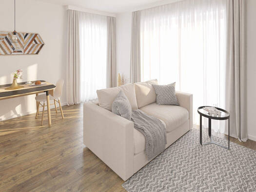 Wohnung zum Kauf - Neubau provisionsfrei 339.900 € 2 Zimmer 53,8 m² 3. Geschoss Lilli-Marx-Straße 18 Benrath Düsseldorf 40597