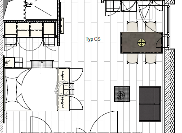 Studio zur Miete 973 € 1 Zimmer 44,2 m² 3. Geschoss Karlshorst Berlin 10318