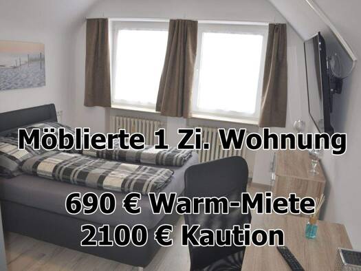 Wohnung zur Miete 500 € 1 Zimmer 26 m² 3. Geschoss Im Schelmen 7 Neustadt-Stadt Neustad an der Weinstraße 67433