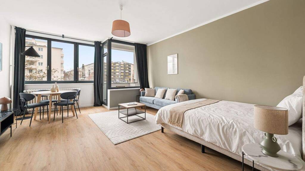 Studio zur Miete 999 € 1 Zimmer 33 m² 2. Geschoss Yorckstraße 14 Kreuzberg Berlin 10965