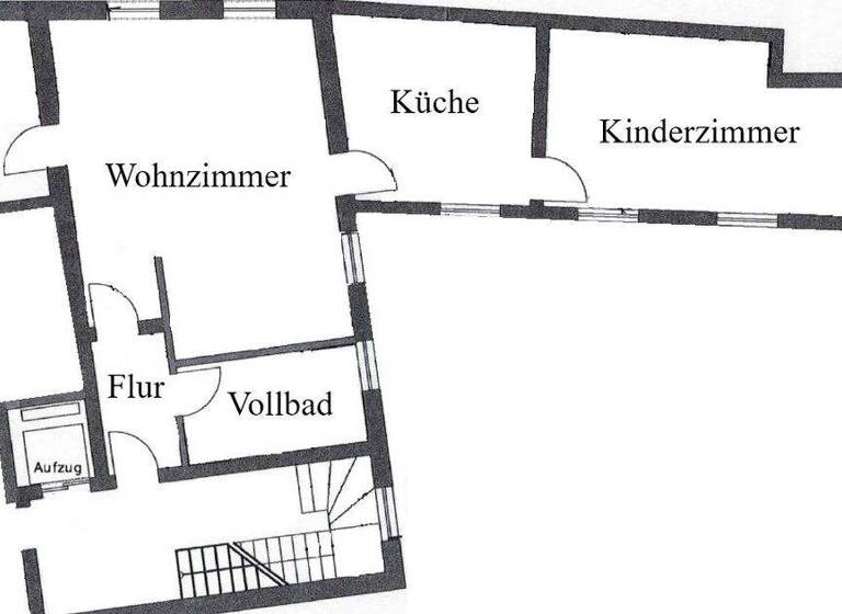 Terrassenwohnung zur Miete 960 € 3 Zimmer 106,6 m² 1. Geschoss frei ab 01.05.2026 Frankenstraße 62 Altstadt Stralsund 18439