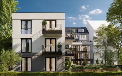 Terrassenwohnung zum Kauf - Erstbezug 400.240 € 2 Zimmer 50,3 m² EG Weißensee Berlin 13086