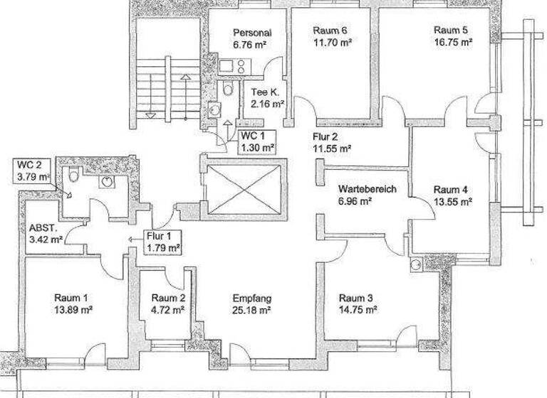 Praxis zum Kauf 480.000 € 152,3 m² Bürofläche Innenstadt Rosenheim 83022