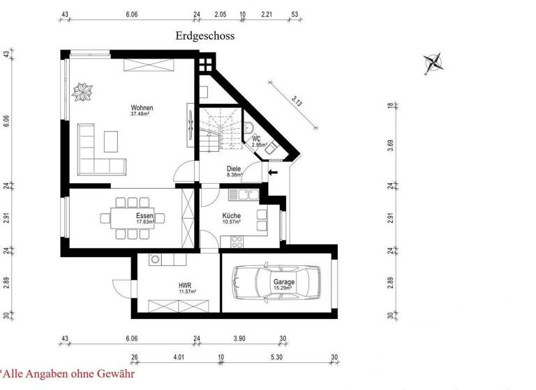 Doppelhaushälfte zum Kauf 495.000 € 4 Zimmer 140 m² 442 m² Grundstück Horn Bremen 28359